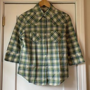 LIKE NEW: Japanese Buttoned Down Shirt, Kids L
